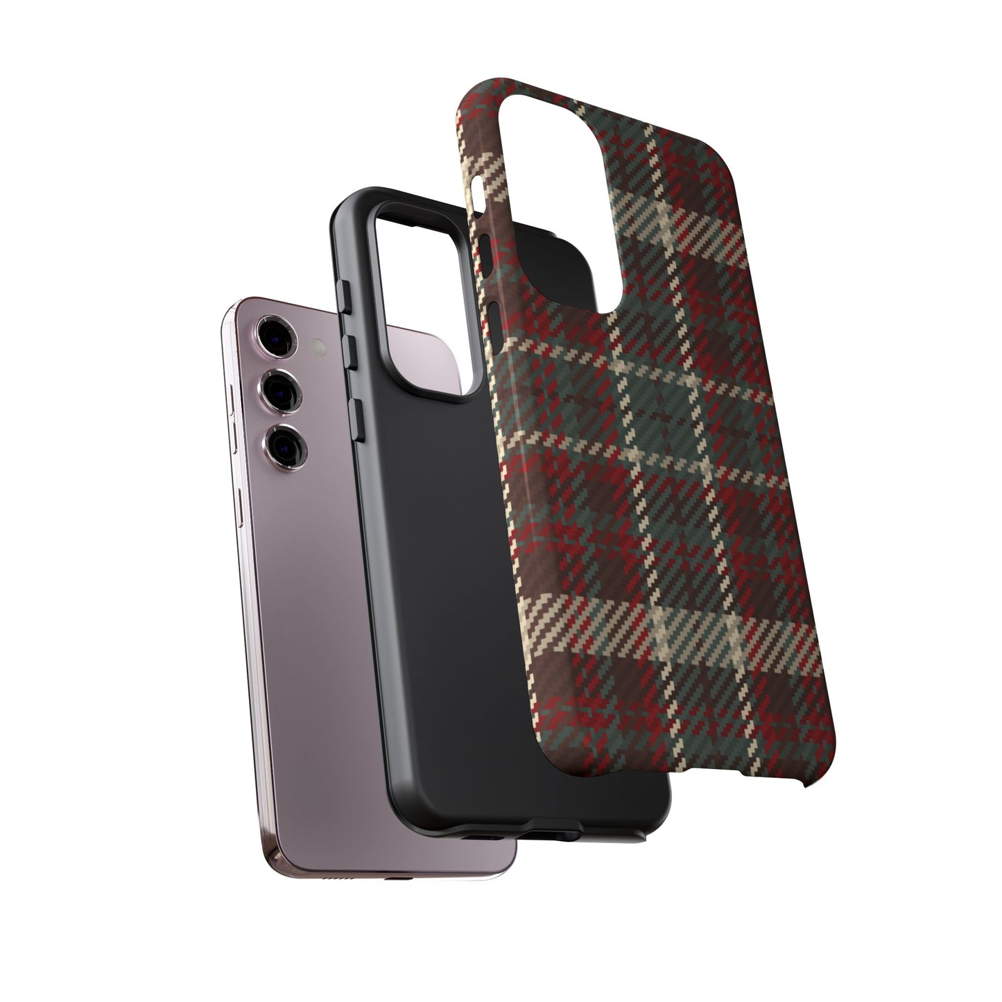 Cozy Rustic Plaid - Samsung Galaxy Series Case