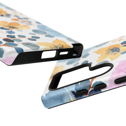 Spring Radiance – Samsung Galaxy Case with Bold Watercolor Florals