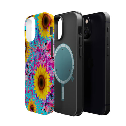 Bright Sunflower Pop Art - MagSafe iPhone Series Case