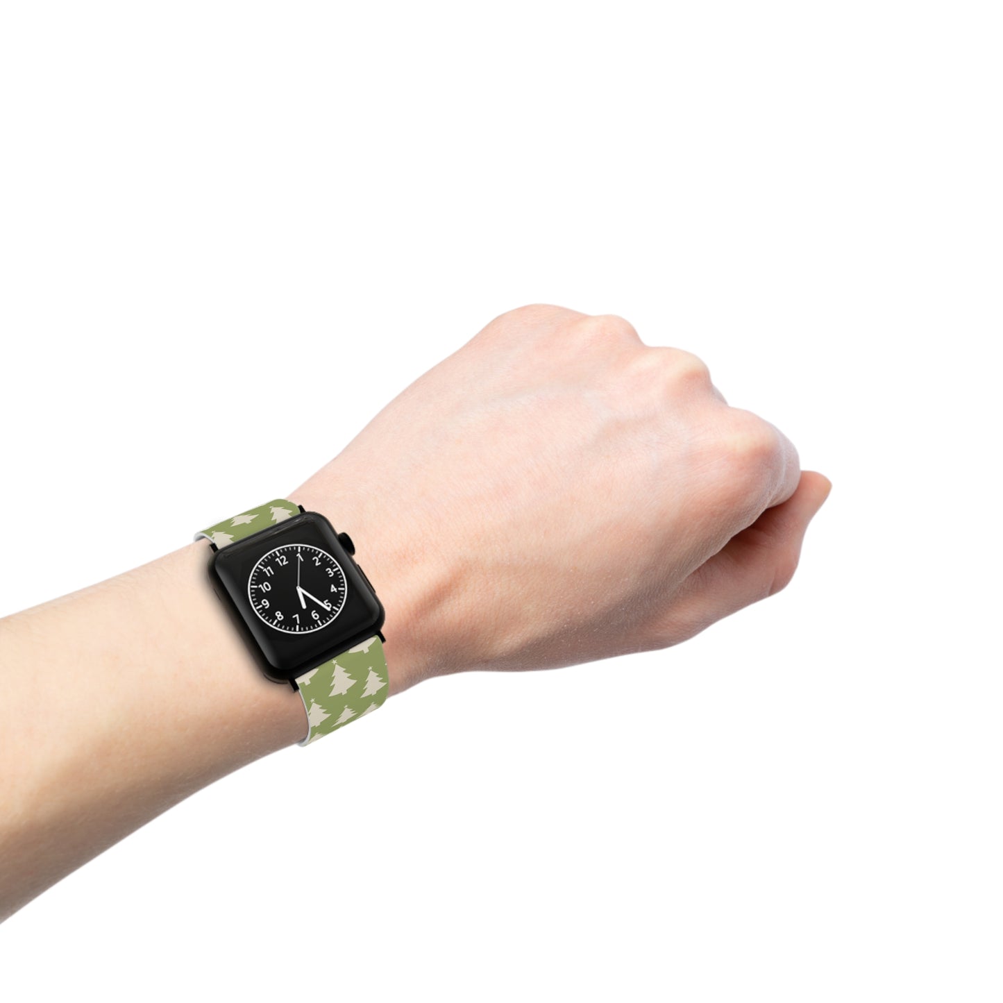 Minimalist Christmas Trees Apple Watch Band