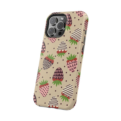 Sweetest Strawberries MagSafe iPhone Case