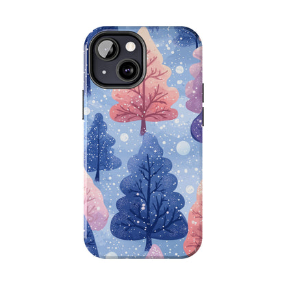 Pink & Purple Winter Wonderland - iPhone Series Case