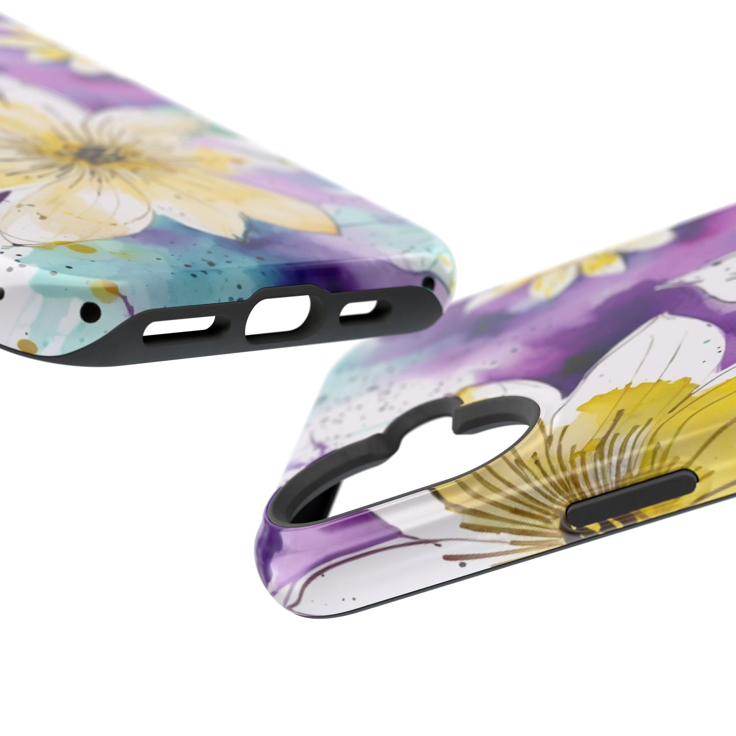 Abstract Floral Watercolor Splash - MagSafe iPhone Series Case