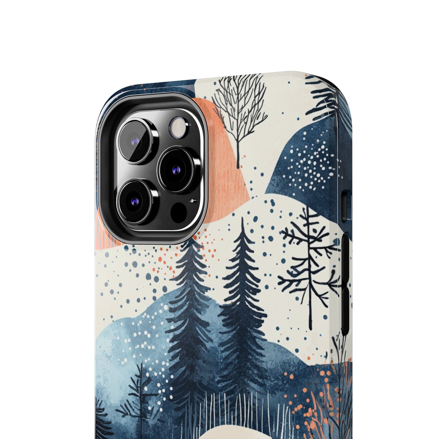 Winter Forest Samsung Galaxy Case | Watercolor Pine Trees