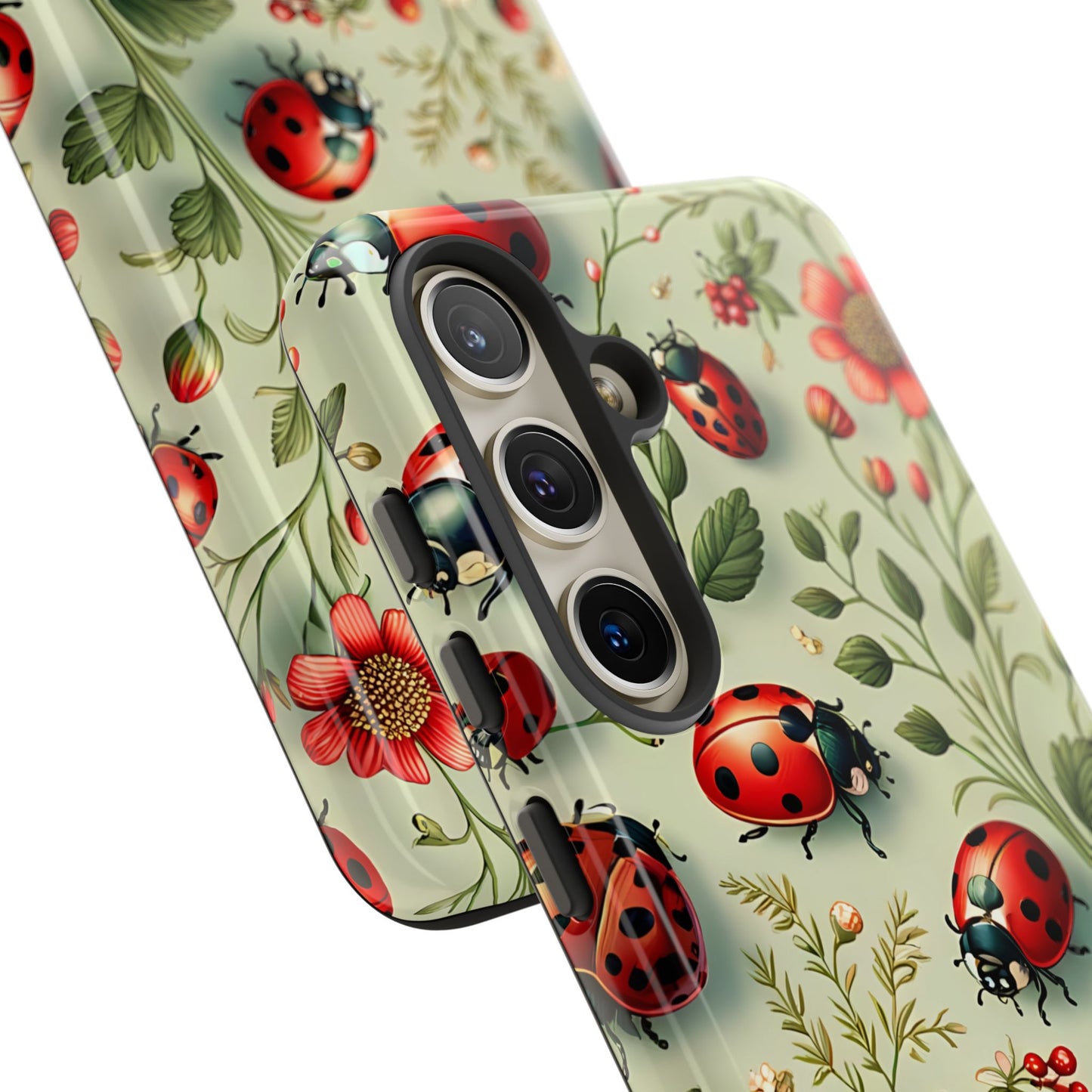 Ladybug Phone Case - Tough Dual Layer Protection - Perfect Gift For The Ladybug Lover In Your Life