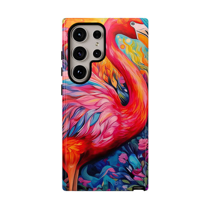 Flamingo Fiesta – Vibrant Flamingo Samsung Galaxy Phone Case