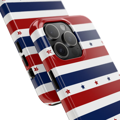 Patriotic Stars iPhone Case