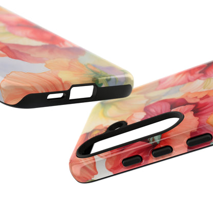 Gumamela Blush Pink Watercolor Floral – Samsung Galaxy Case