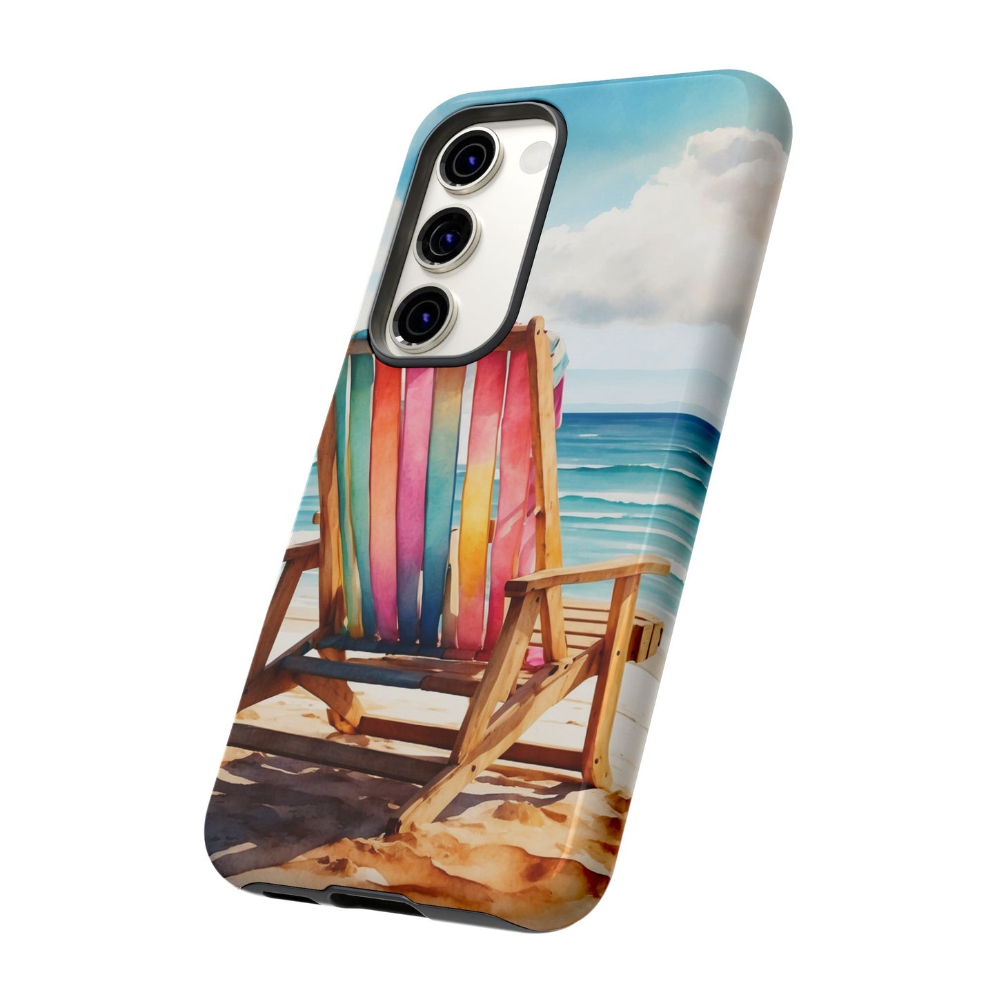 Vibrant Beach Escape Samsung Galaxy Case – Colorful Summer Design