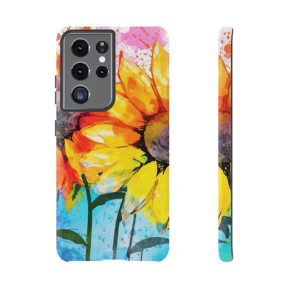 Bold Watercolor Sunflowers - Samsung Galaxy Series Case