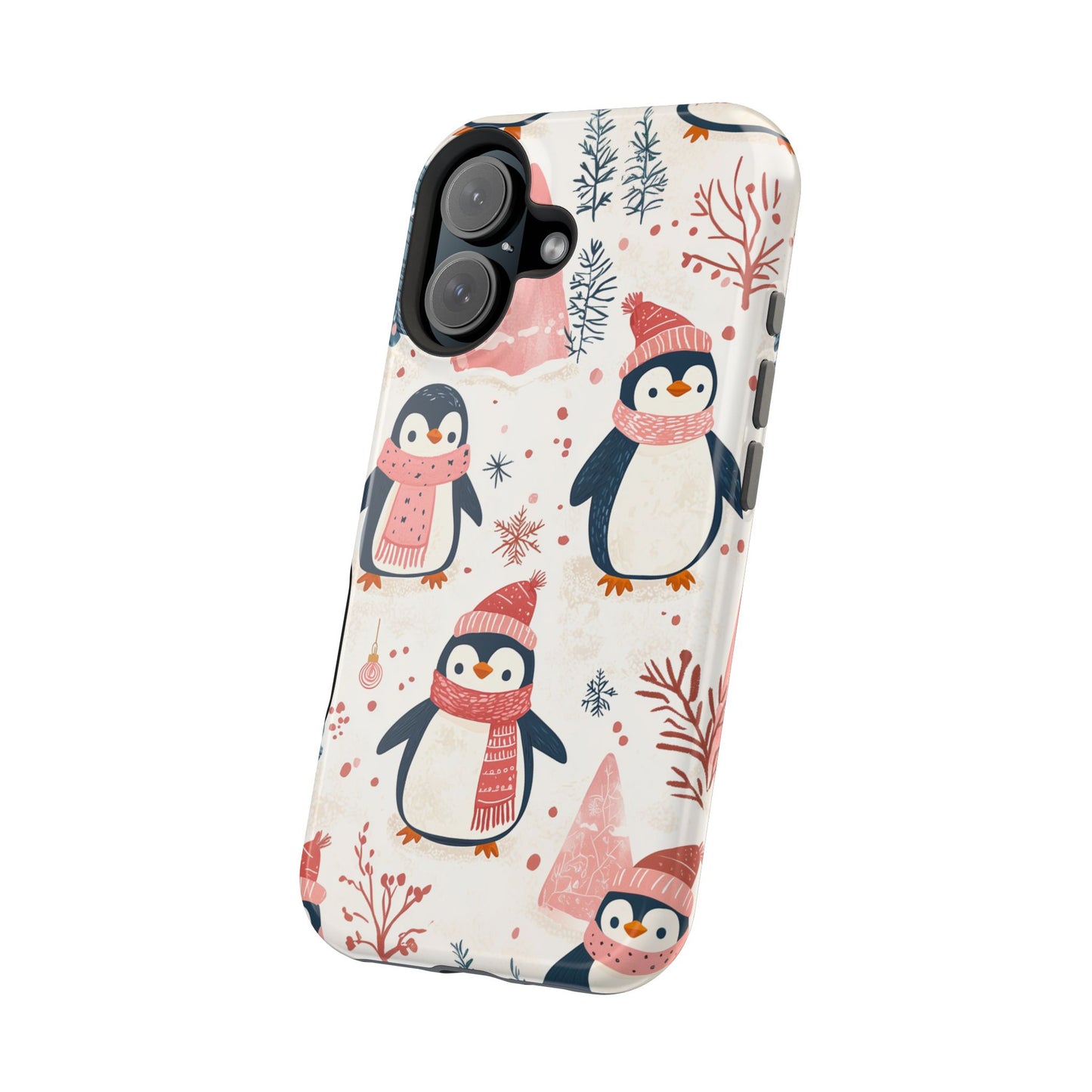 Penguin Paradise – Christmas Cheer MagSafe iPhone Case