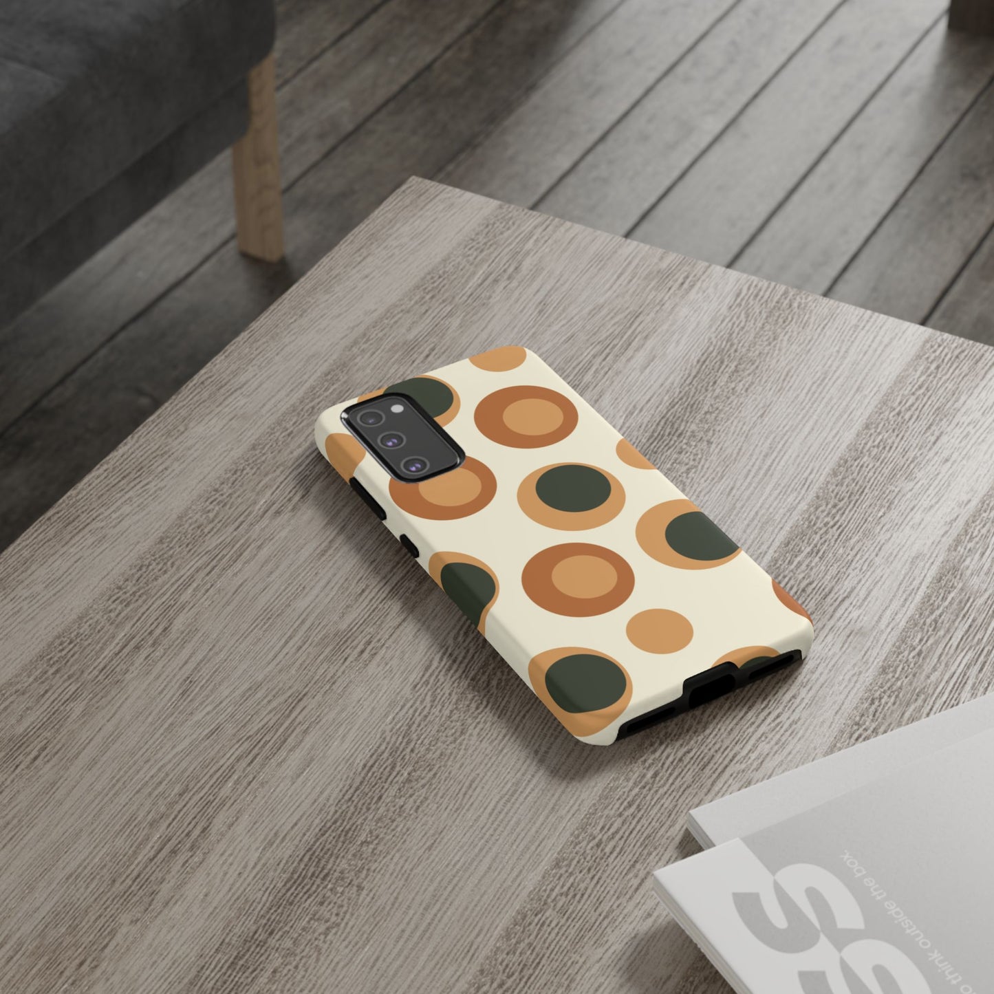 Retro Earthy Circles - Samsung Galaxy Case