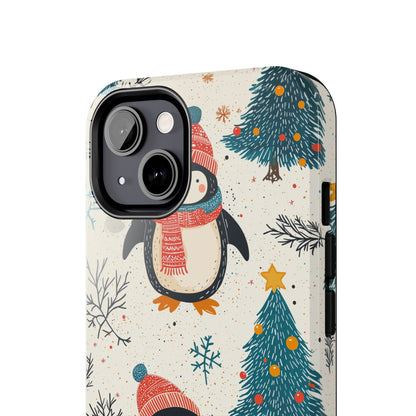 Penguin Wonderland – Snowy Christmas Cheer iPhone Case