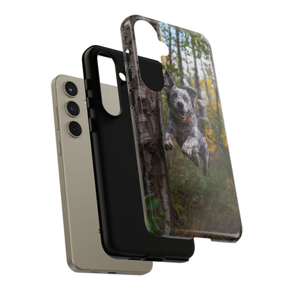 Happy Forest Dog iPhone Case – Nature-Inspired Protective Cover