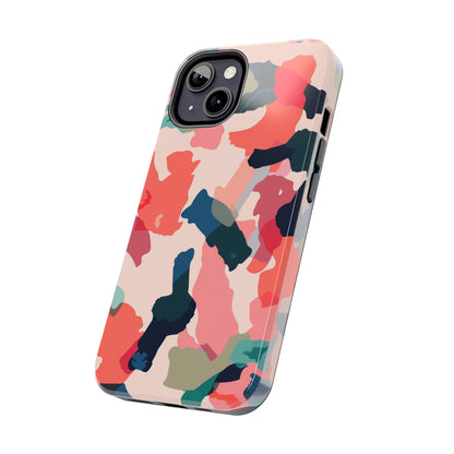 Modern Earthy Camo Abstract – iPhone Case