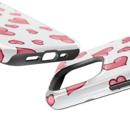 Scattered Hearts MagSafe iPhone Case