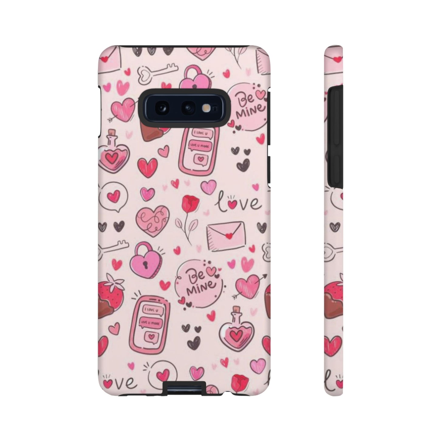 Samsung Galaxy Case: Playful Valentine's Day Icons Case