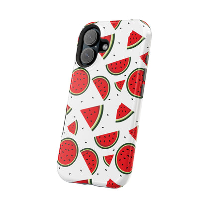 Sweet Watermelon MagSafe iPhone Case – Fresh & Fun Fruit Pattern with Summer Vibes