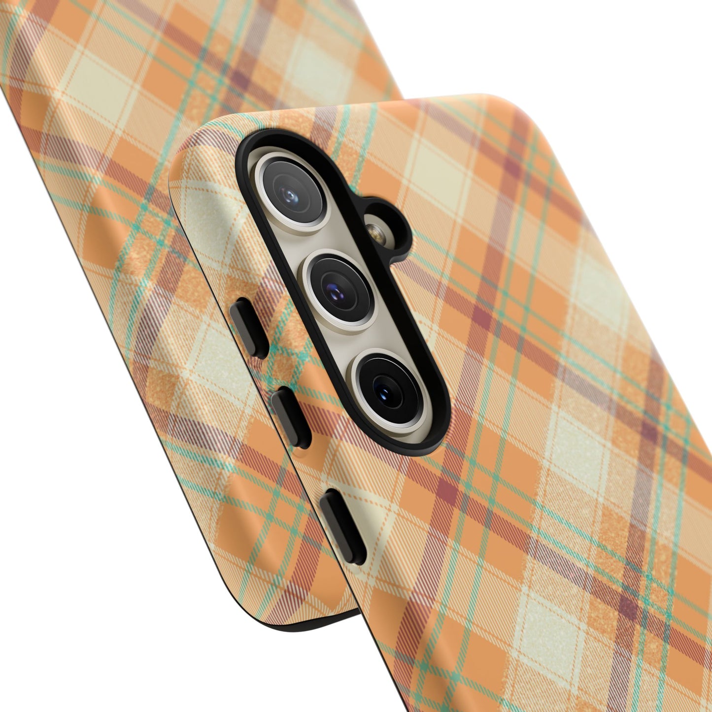 Samsung Galaxy Case - Warm Autumn Plaid Design