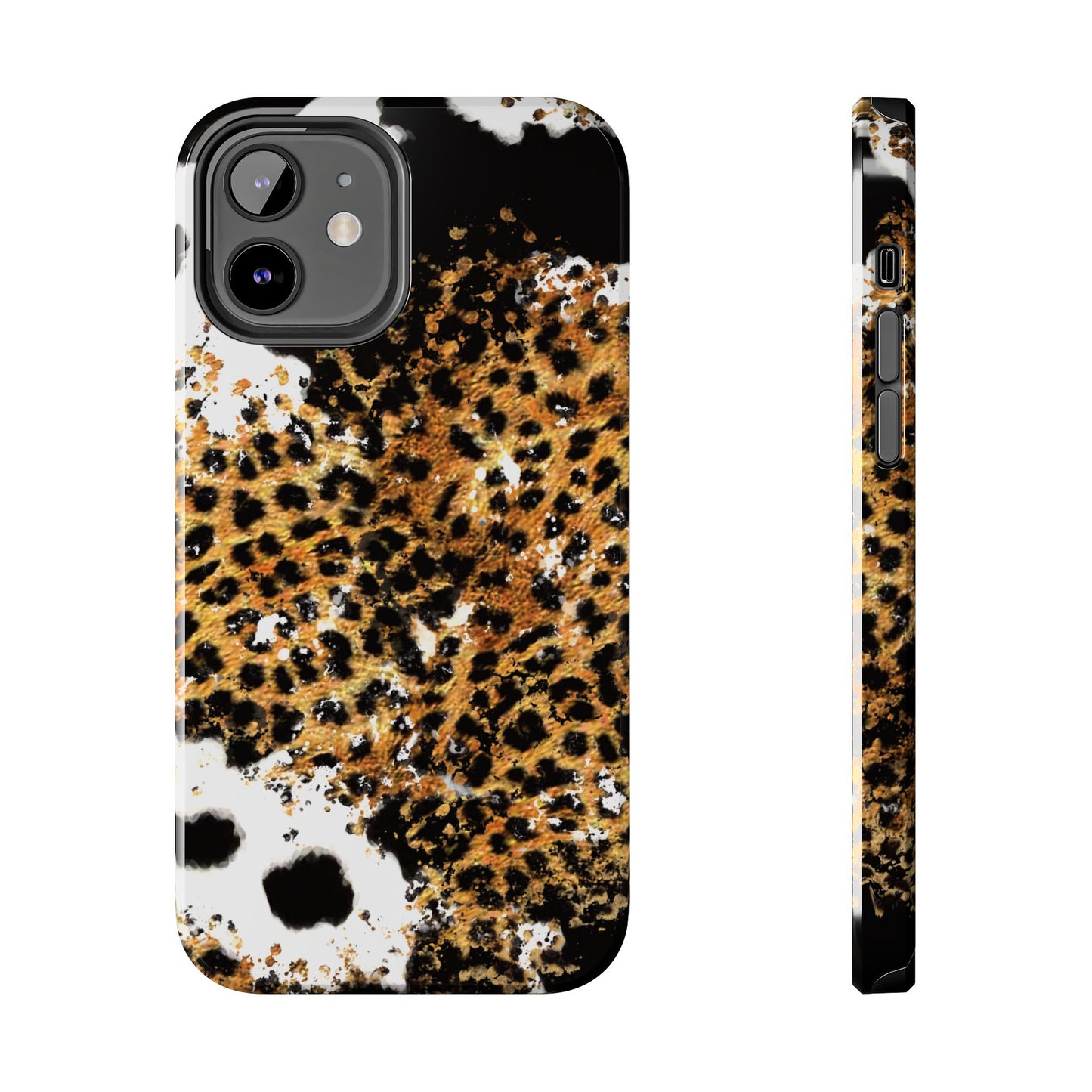 Bold Leopard Ink Splash - iPhone Series Case