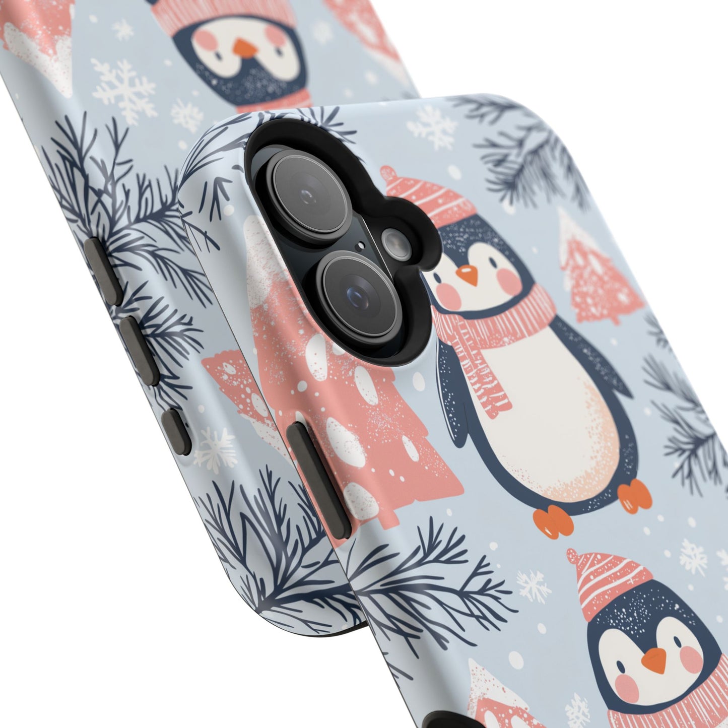 Penguin in Winter Wonderland MagSafe iPhone Case