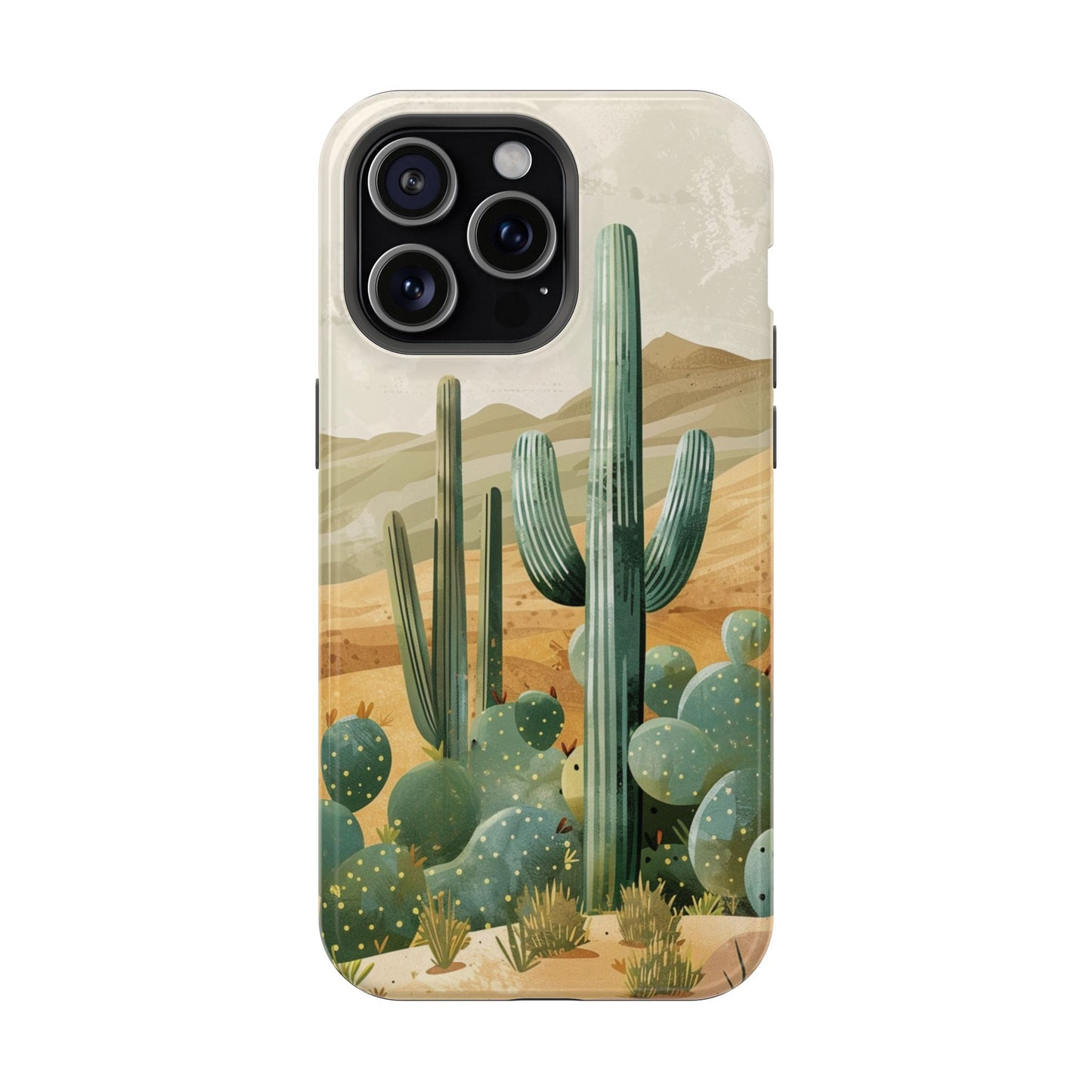 Desert Oasis Cactus iPhone Case