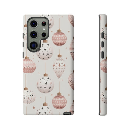 Blush Pink Holiday Ornaments - Samsung Galaxy Series Case