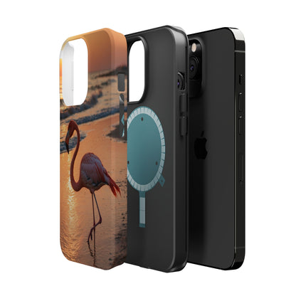 Island Beauty – Flamingo MagSafe iPhone Cases