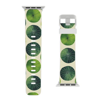 Watercolor Lily Pads Apple Watch Band