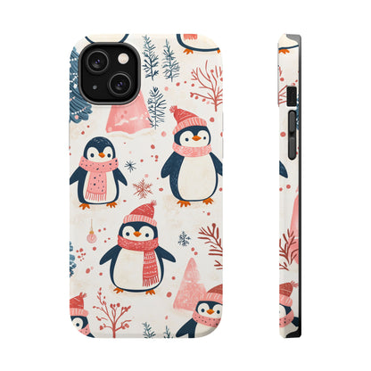 Penguin Paradise – Christmas Cheer MagSafe iPhone Case