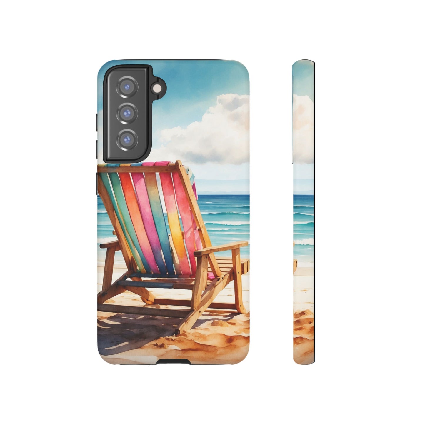 Vibrant Beach Escape Samsung Galaxy Case – Colorful Summer Design