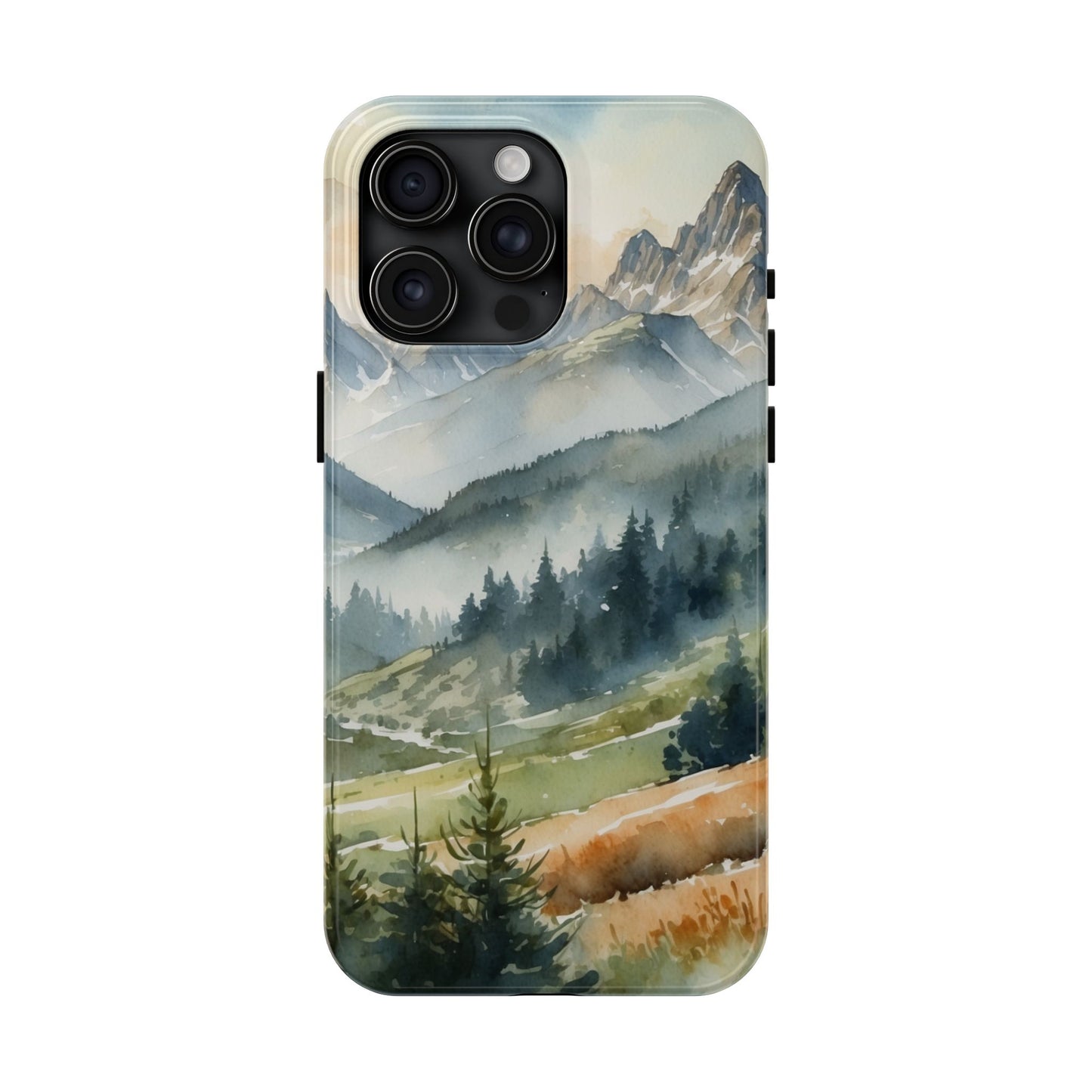 Serene Alpine Forest - iPhone Case