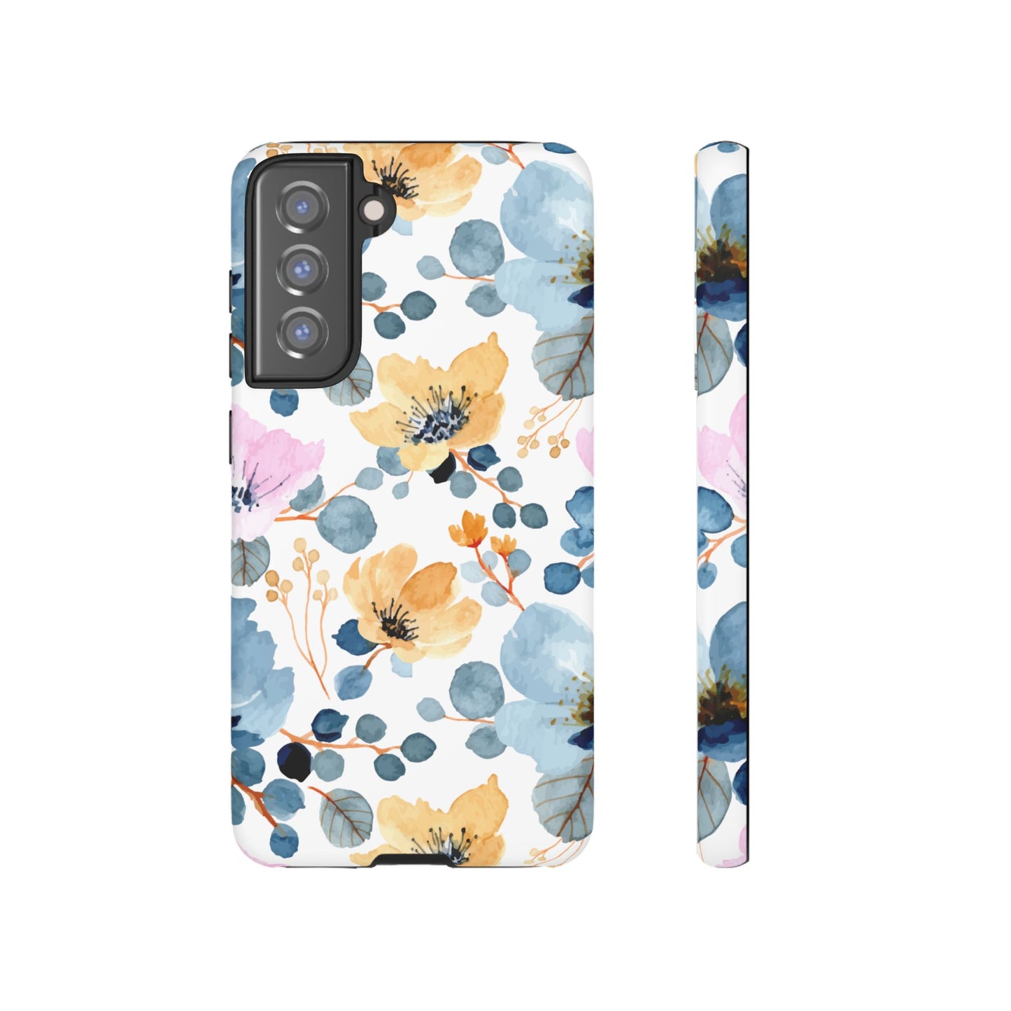 Spring Radiance – Samsung Galaxy Case with Bold Watercolor Florals