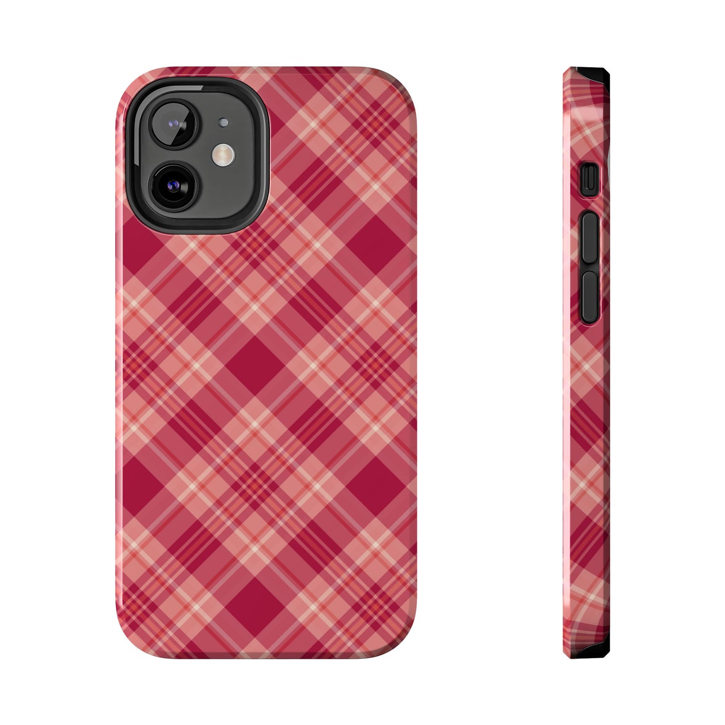 Rustic Red Plaid – iPhone Series Case