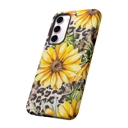 Leopard Sunflower Chic - Samsung Galaxy Series Case