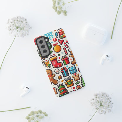 Festive Christmas Icons Pattern – Samsung Galaxy Series Case