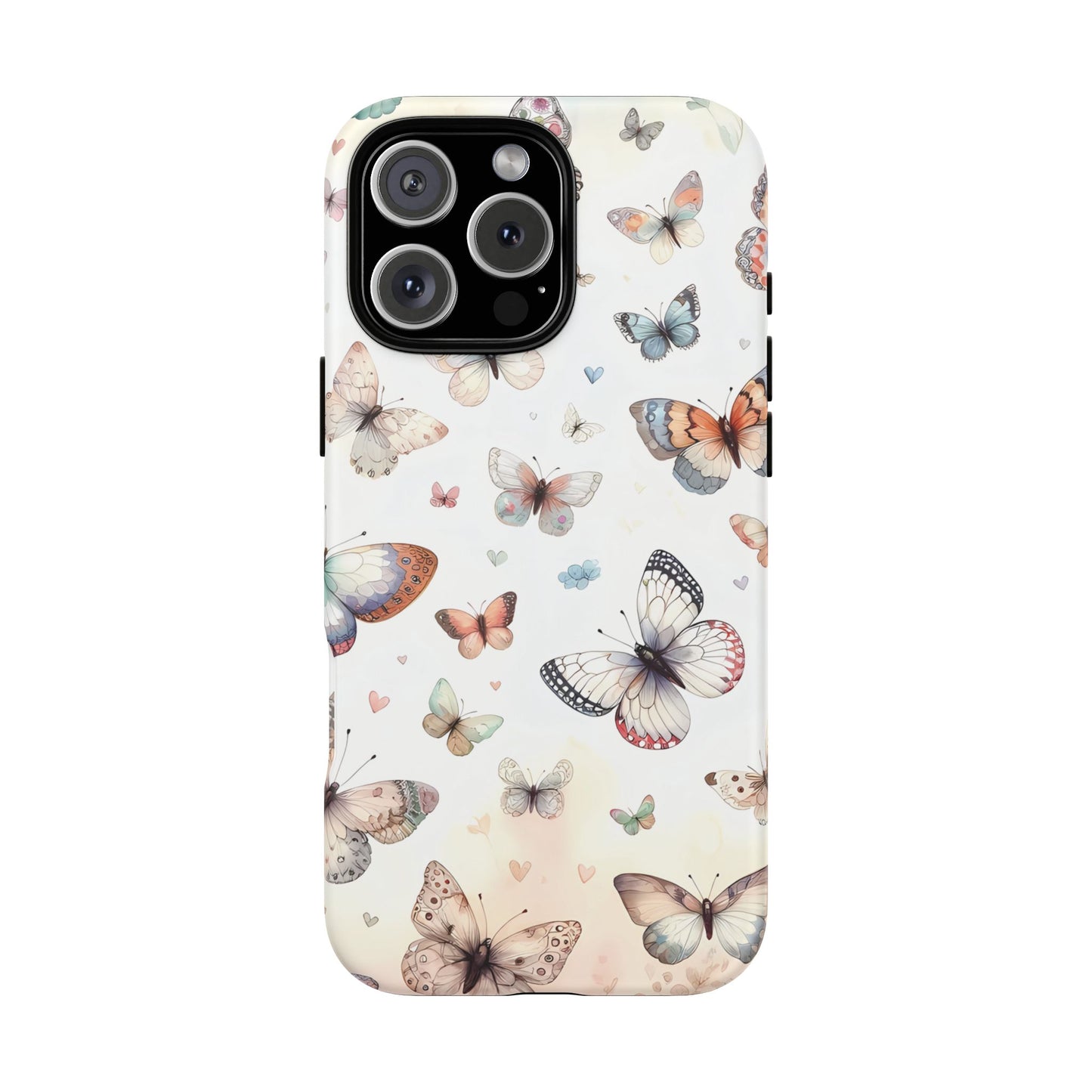 Watercolor Butterfly Phone Case for iPhone & Samsung