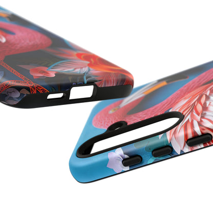 Flamingo Dreams – Bold Tropical Samsung Case