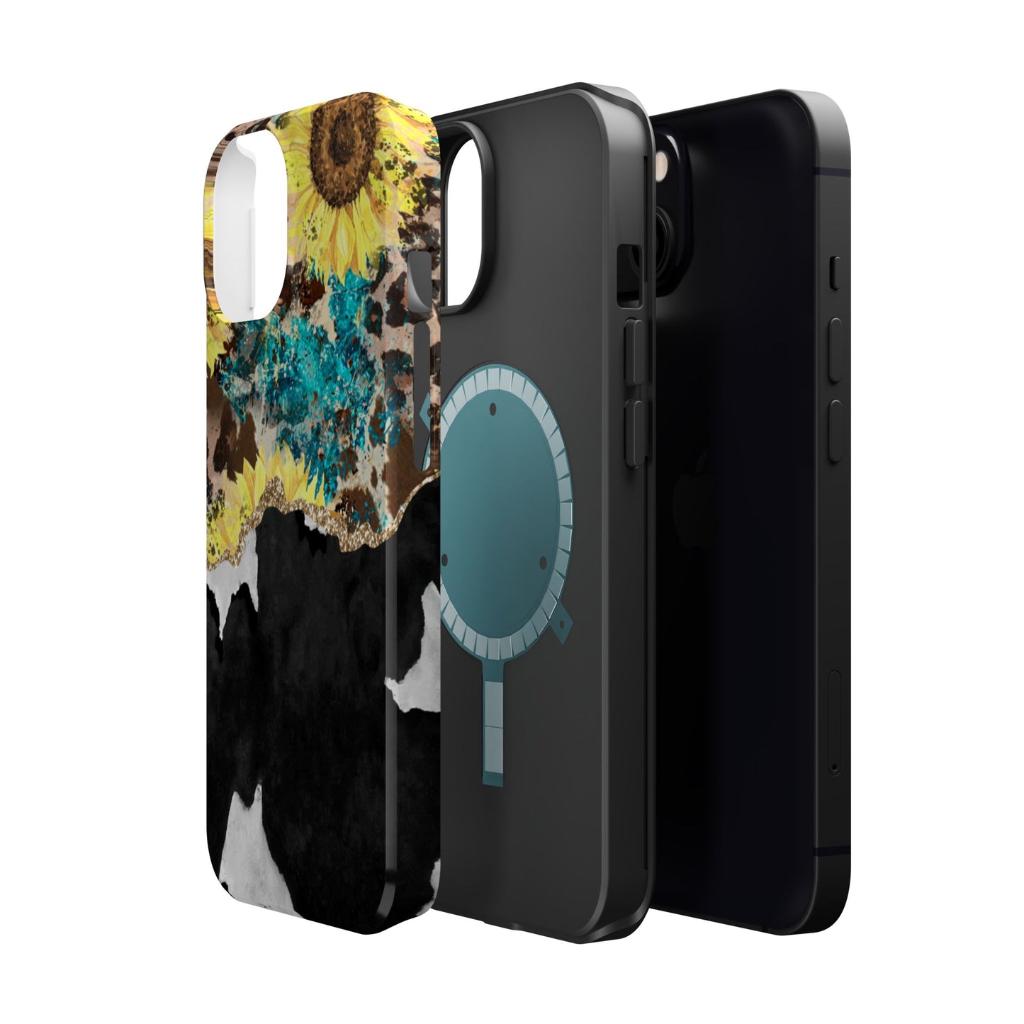 Rustic Sunflower Leopard Glam - MagSafe iPhone Series Case