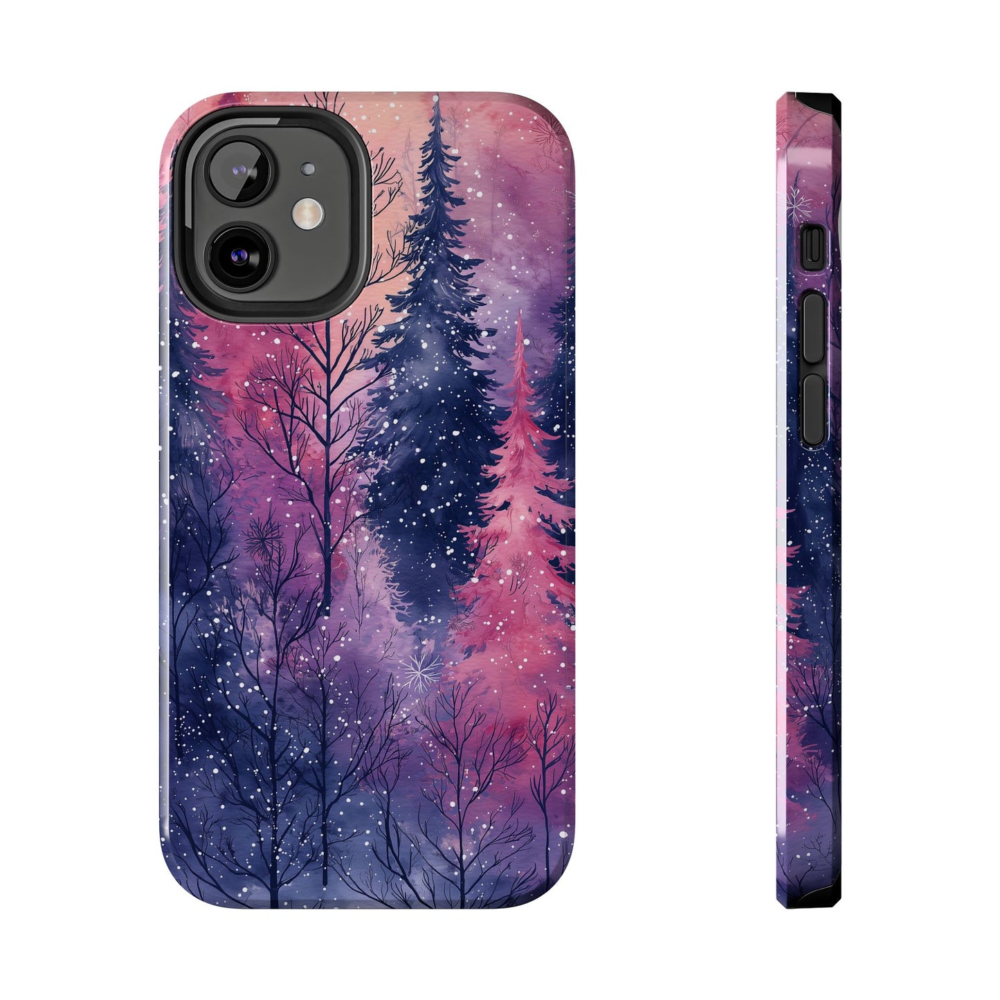 Sunset Snow Forest - iPhone Series Case