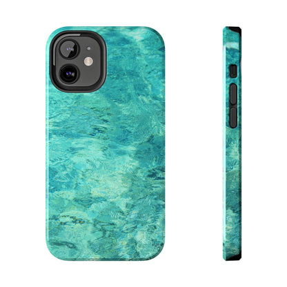 Aqua Blue Water iPhone Case – Relaxing Beach-Inspired Design