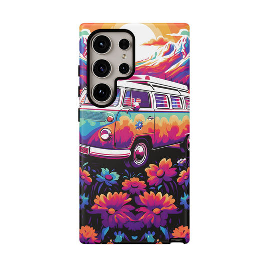 Groovy Floral Sunset Van – Samsung Galaxy Series Case