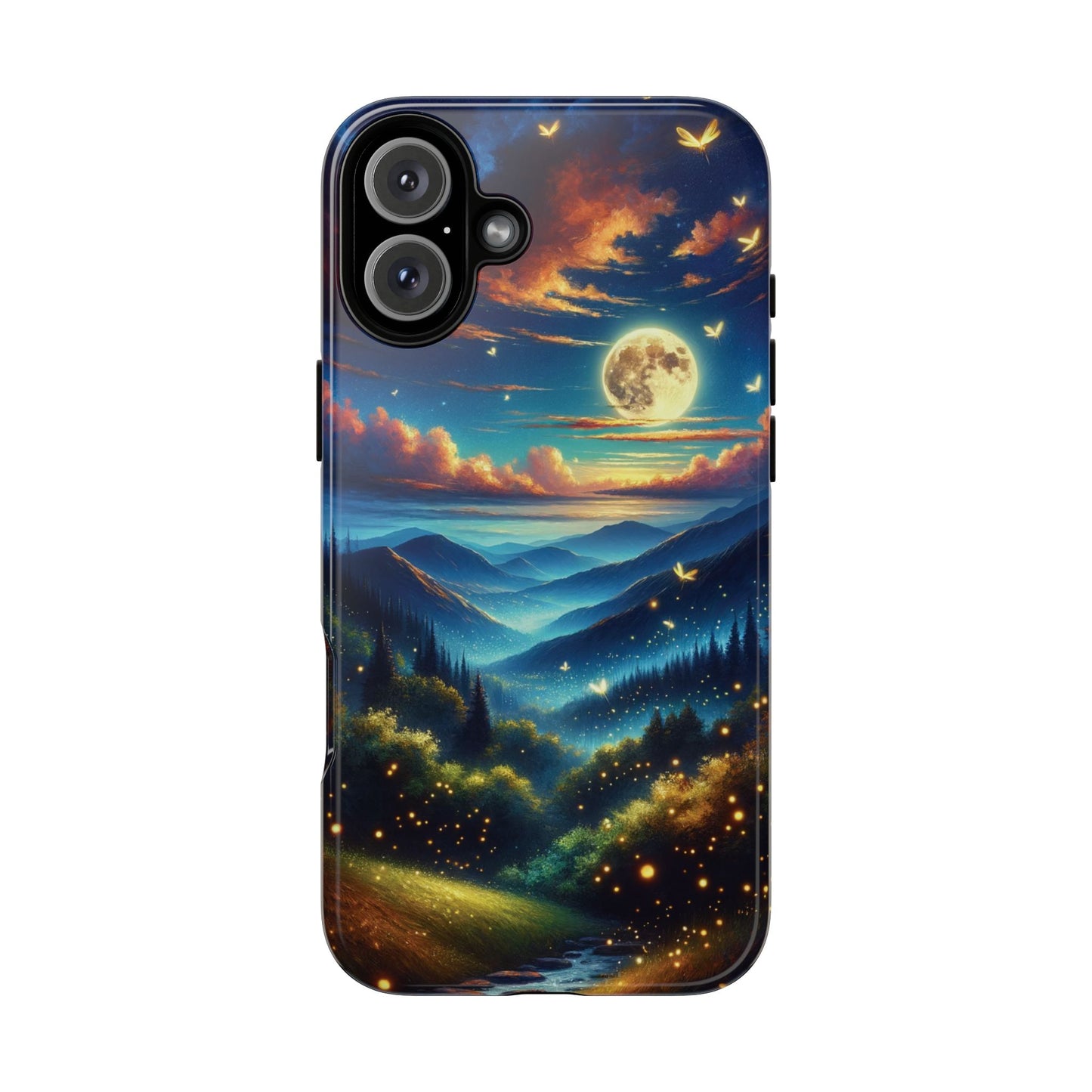 Cute Fireflies iPhone Case - Enchanting Design!