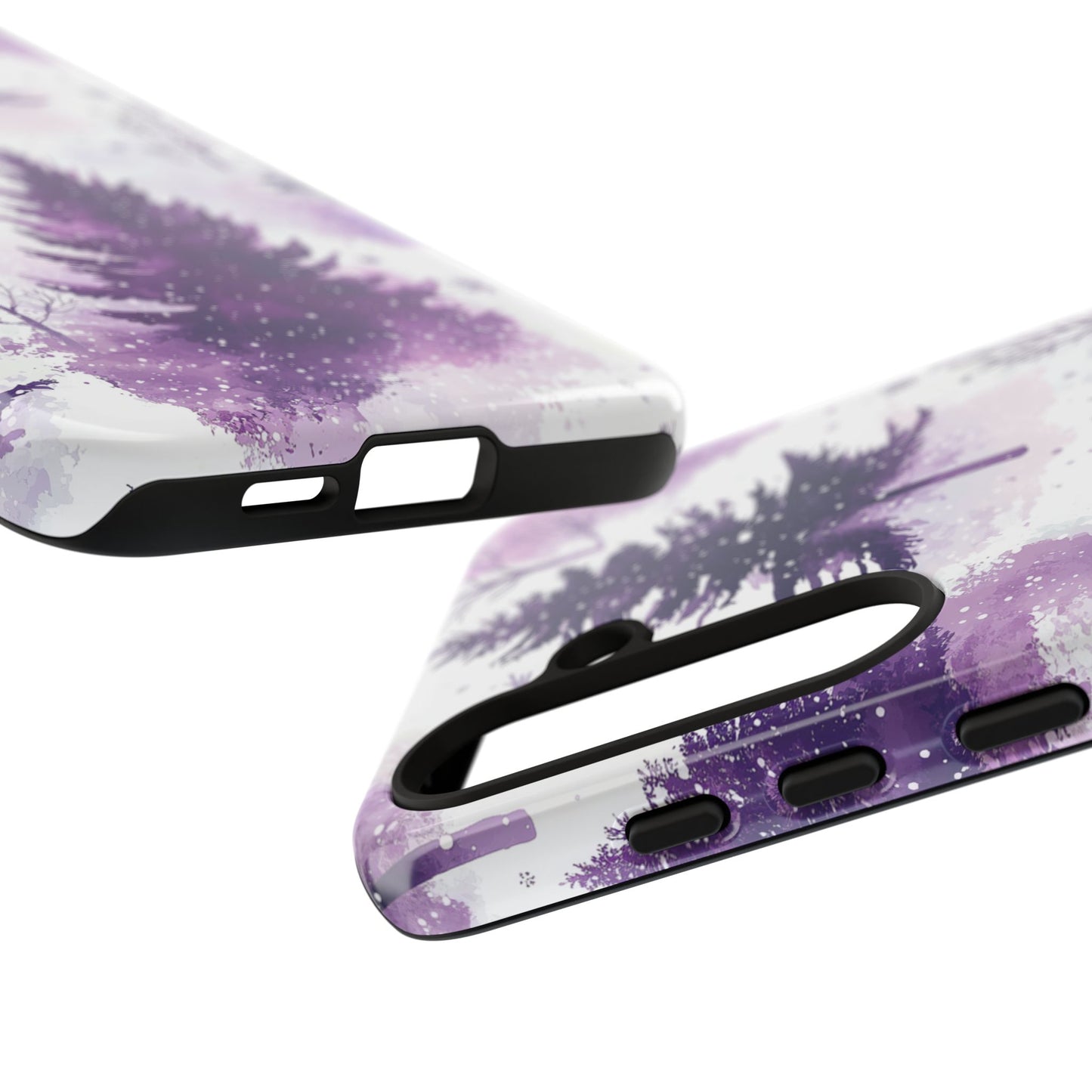 Purple Snowy Forest - Samsung Galaxy Series Case