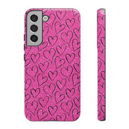 Heartfelt Glam Samsung Galaxy Case