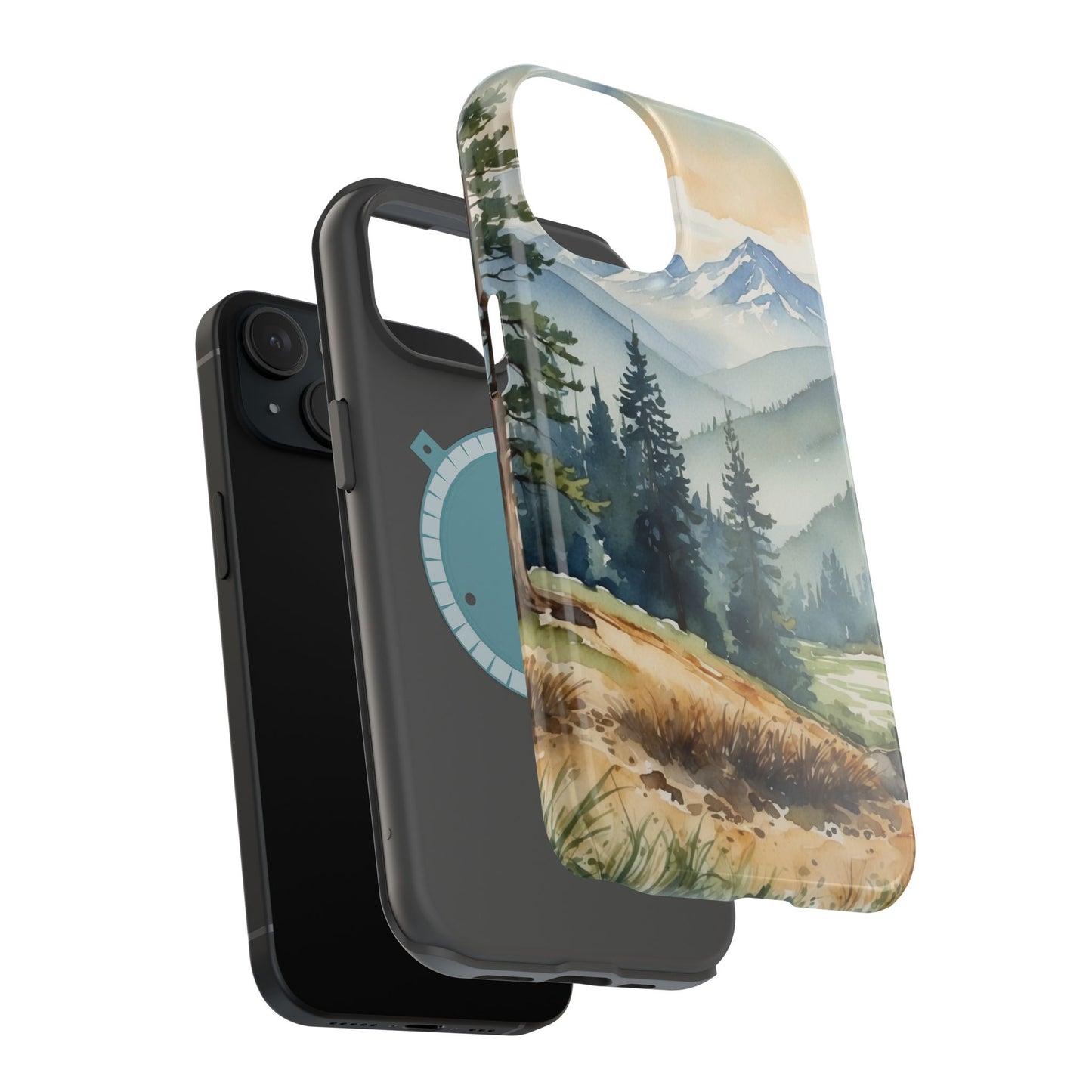 Tranquil Mountain Escape - MagSafe iPhone Case