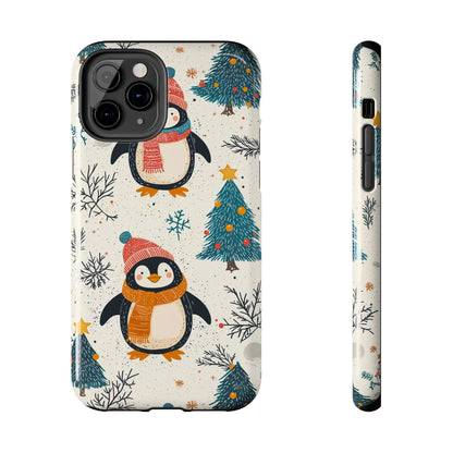 Penguin Wonderland – Snowy Christmas Cheer iPhone Case