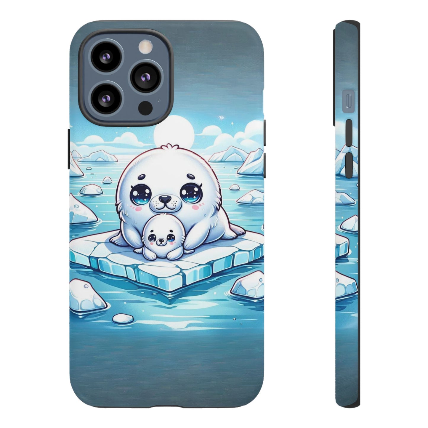 Arctic Embrace Seal iPhone Case