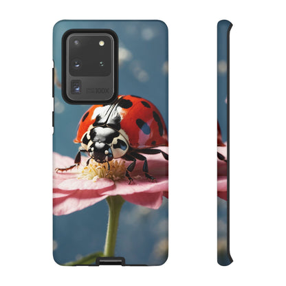 Samsung Galaxy Case: Floral Ladybug Delight