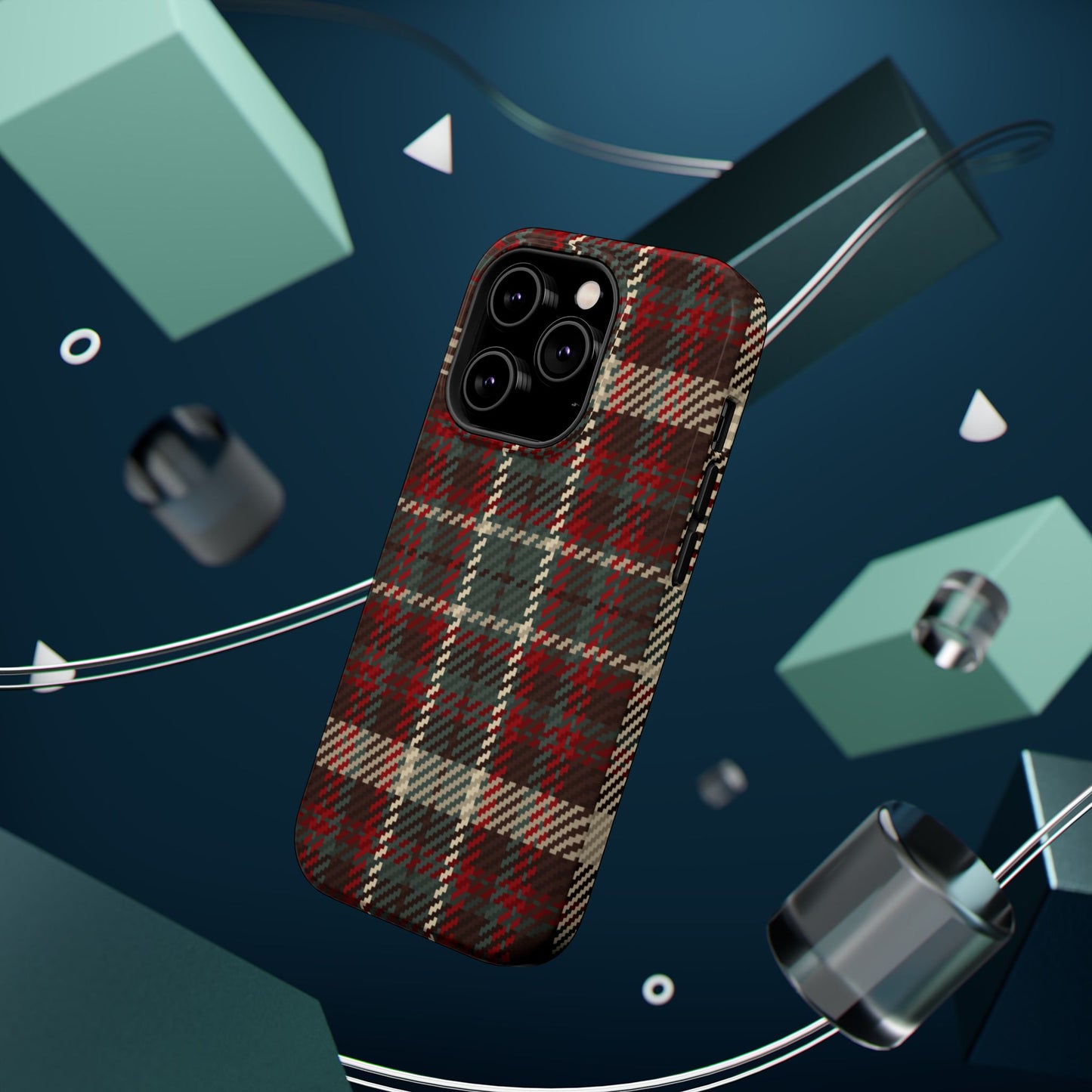 Cozy Rustic Plaid - MagSafe iPhone Series Case